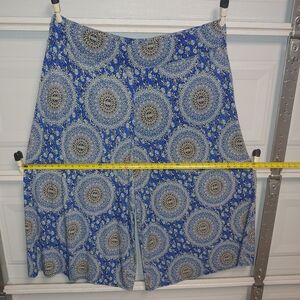 Palazzo pants 3XL blue flower print